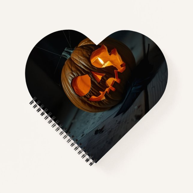 You’ll Love This Spooky Jack-O-LantSpiral Notebook Notizbuch (Vorderseite)