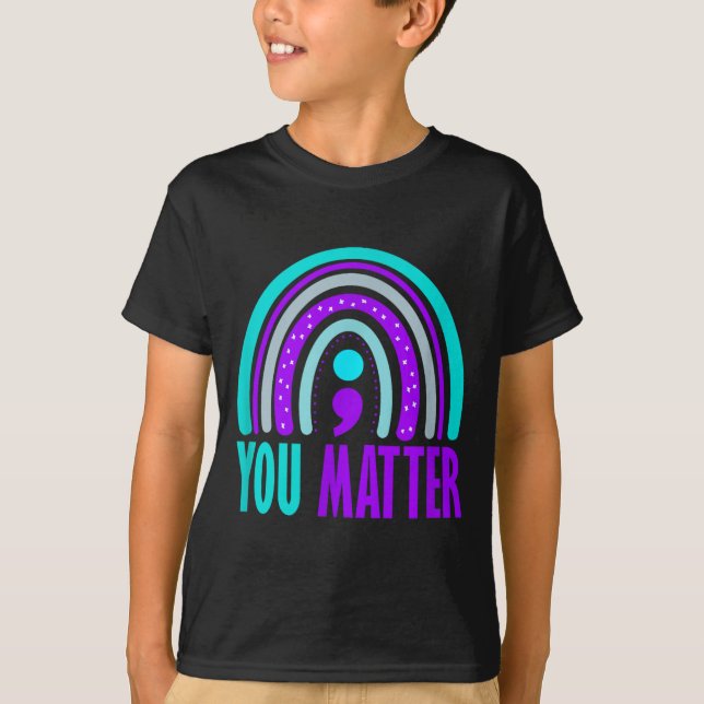 You Matter Präventionsbewusstsein 2 T-Shirt (Vorderseite)