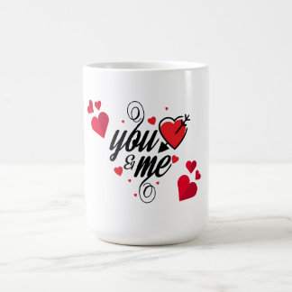You & Me : Couples Mug pour quelqu'un spécial