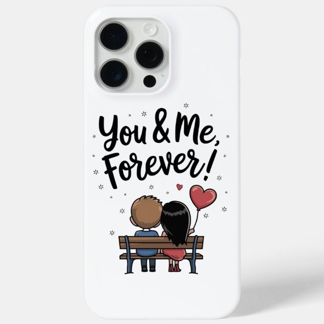 You & Me Forever Romantic Phone Case (Rückseite)