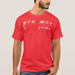 You Me phantastisch Camisa Para Parejas Ropa Parej T-Shirt