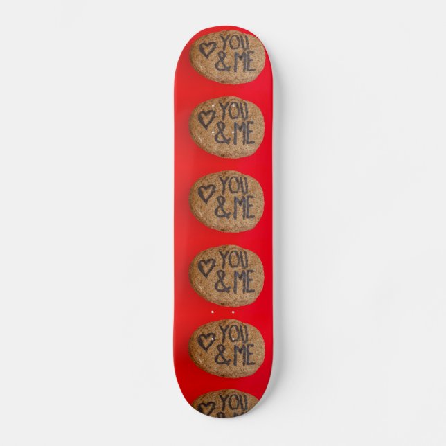 YOU&ME SKATEBOARD (Vorderseite)