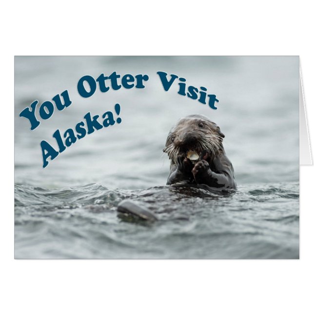 You Otter Visite l'Alaska (Devant Horizontal)