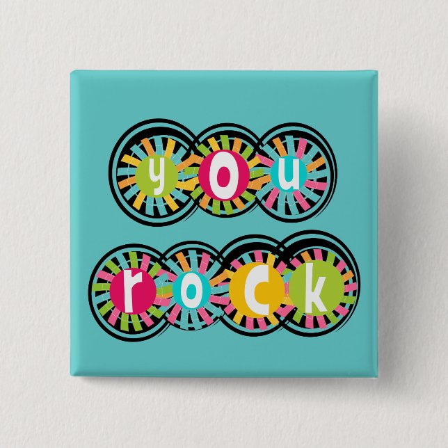 You Rock Button (Vorderseite)