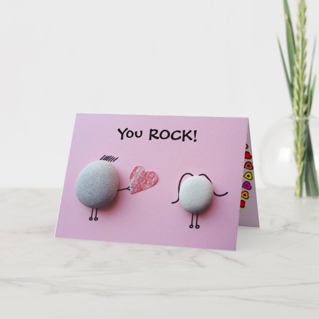 You Rock - Carte de jour Valentines (Devant)