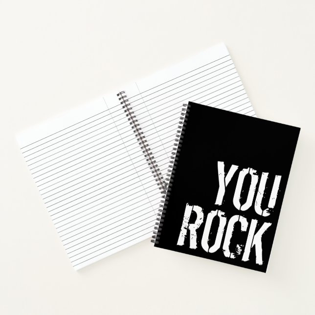 You Rock - Notizbuch (Innenseite)
