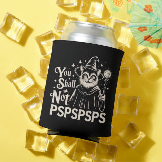 You Shall Not PSPSPSPS Funny Cat Wizard Dad  Dosenkühler