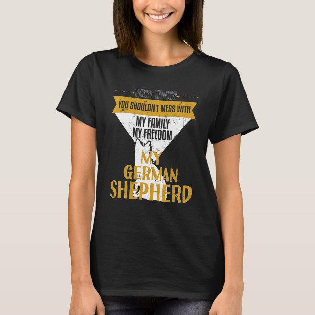 You Shouldnt Mess With T-Shirt (Vorderseite)