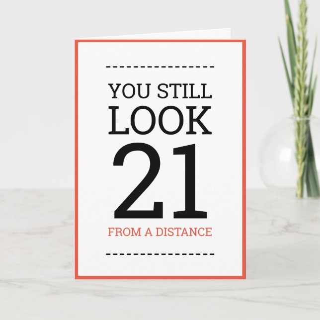 You Still Look 21 forme une carte de distance (Devant)