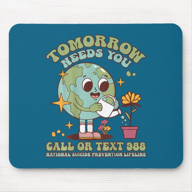 You Suicide Awareness Mental Health S  Mousepad (Vorne)