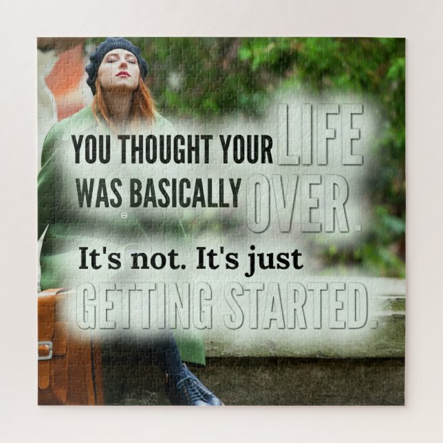 You Thought Your Life Was Over Puzzle (Vertikal)