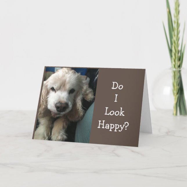 YOU WILL BE "MISSED" MOVNG AWAY CARD KARTE (Vorderseite)