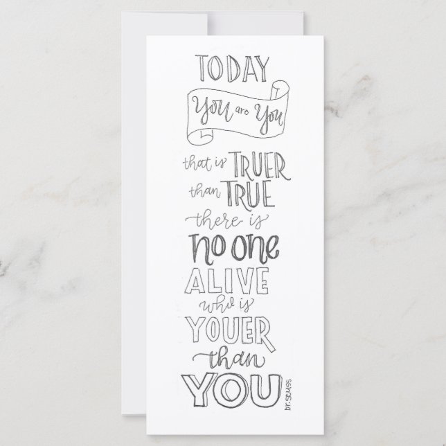 Youer Than You (Vorderseite)