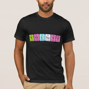 Youness periodic table name shirt