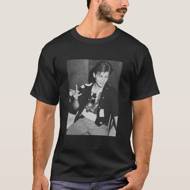 Young 80er Christlich Slater Angepasst Scoop T-Shirt (Vorderseite)