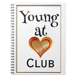 Young at Heart Club Notizbuch Notizblock