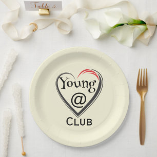 Young at Heart Club-Pappteller Pappteller