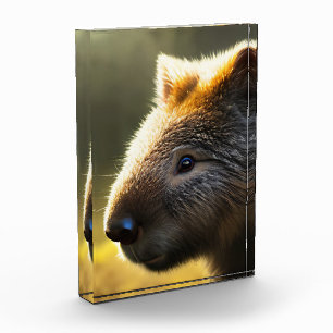 Young Australian Wombat, Foto Block