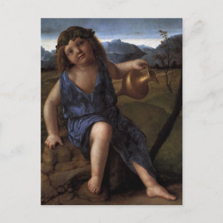 "Young Bacchus" Postkarte