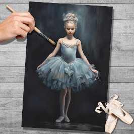 Young Ballerina 3 Decoupage Paper Seidenpapier
