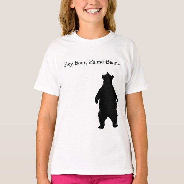 Young Bear Researcher T-Shirt (Vorderseite)