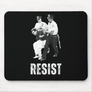 Young Bernie Sanders verhaftet Resist Mousepad