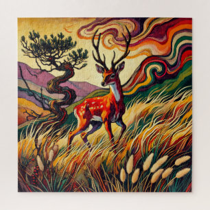 Young Buck 600 Piece Puzzle