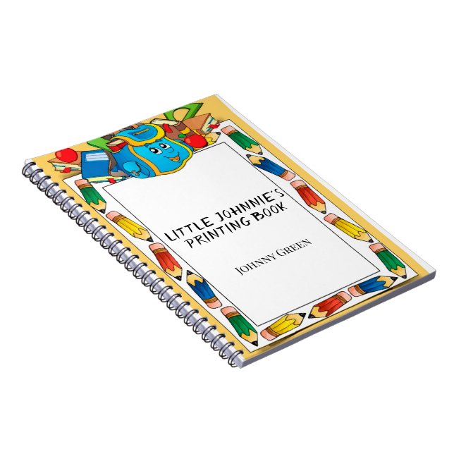 Young Child First Printing Book Notizblock (Rechte Seite)