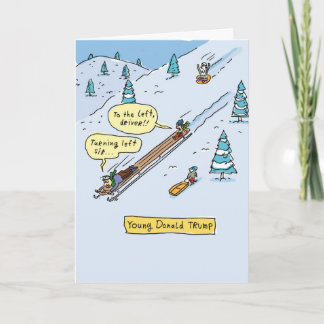 Young Donald Trump Karte