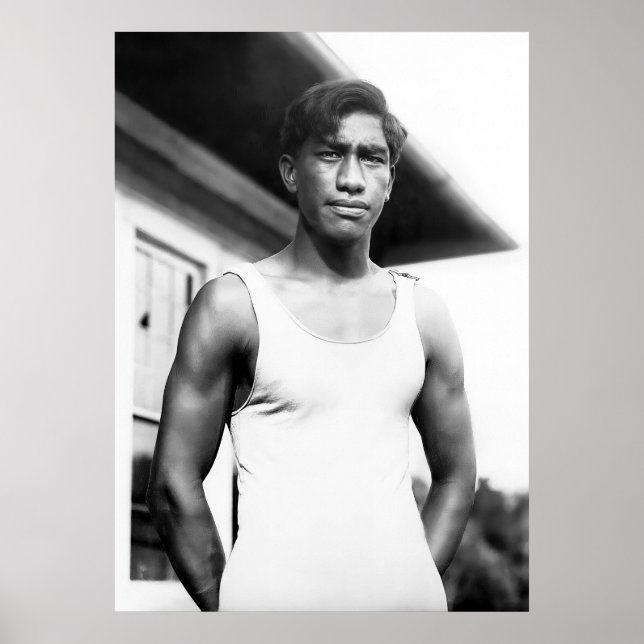 Young Duke Kahanamoku Poster (Vorne)