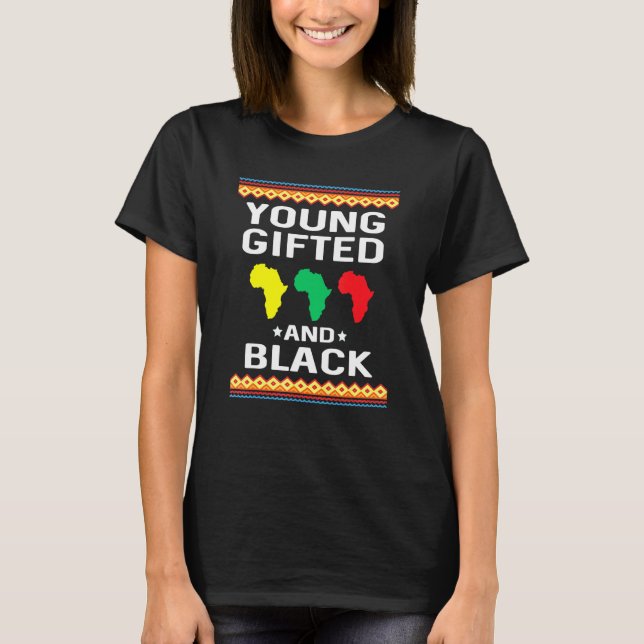 Young Ed and Black History T-Shirt (Vorderseite)