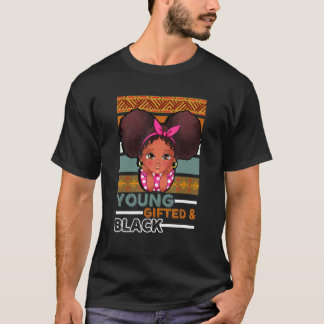Young Ed Black Daughter Schwester Kindermutter m T-Shirt