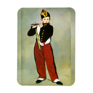 Young Flutist oder der Fifer Edouard Manet Magnet