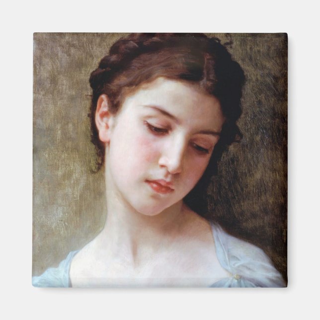Young Girl, Bouguereau Magnet (Vorne)