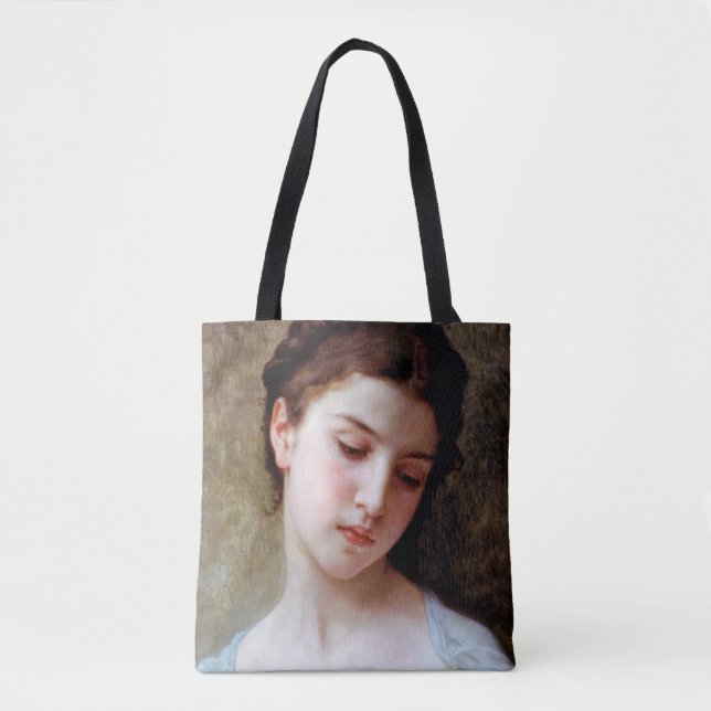 Young Girl, Bouguereau Tasche (Vorderseite)