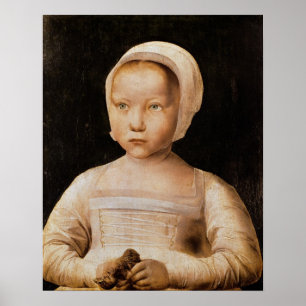 Young Girl with a Dead Bird, c.1500-25 Poster