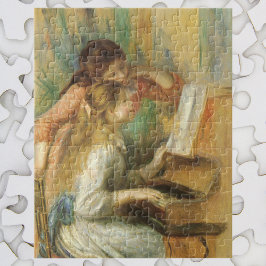 Young Girls at Piano von Pierre Renoir
