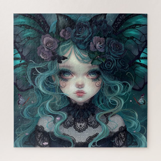Young Gothic Bat Girl (Vertikal)