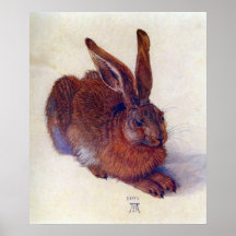 Young Hare by Albrecht Durer, Renaissance Fine Art