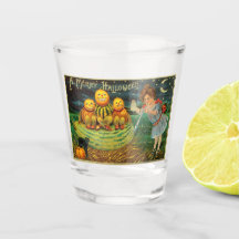 Young Hexe's Brew: Pumpkin Men on Magick Altar