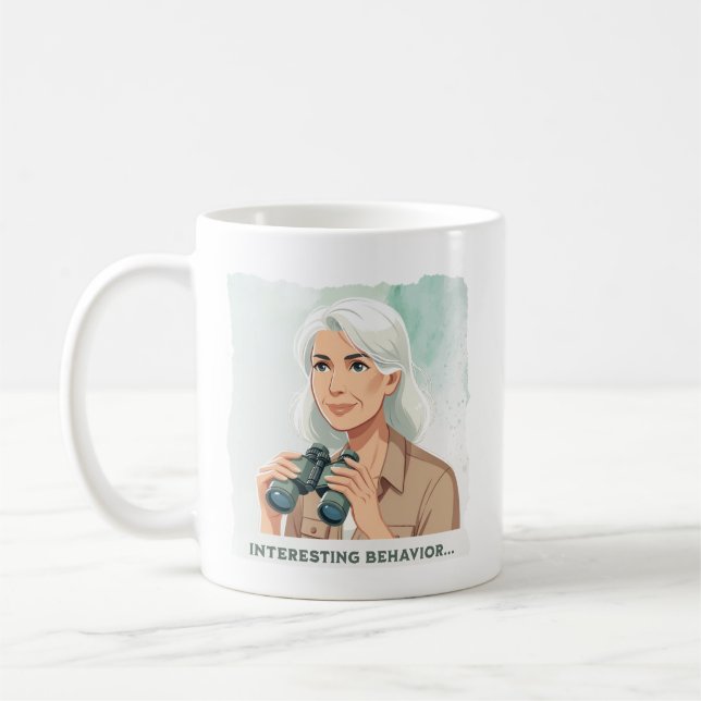 Young Jane, Wissenschaftlerin und Anthropologin Kaffeetasse (Links)