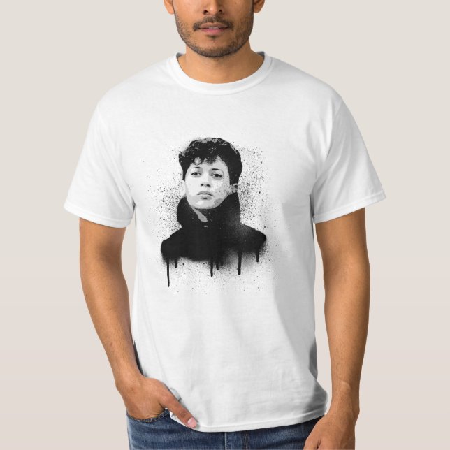Young Kamala Harris Graffiti Art T-Shirt (Vorderseite)