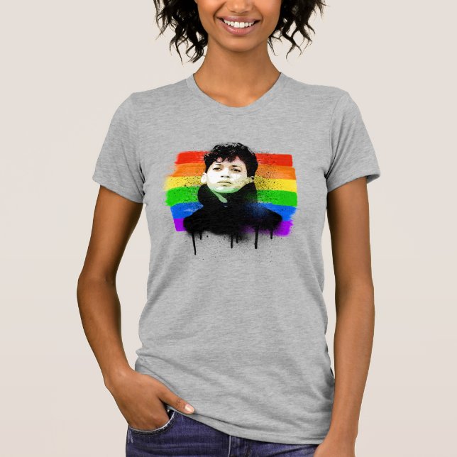 Young Kamala Harris Pride T - Shirt (Vorderseite)