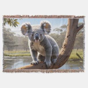 Young Koala am See Decke