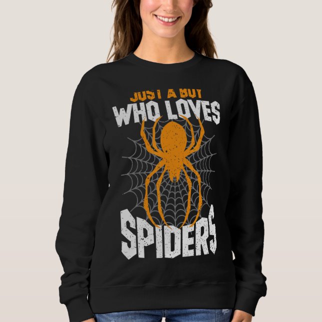 Young Man Spider Eigentümer nur ein Junge, der Spi Sweatshirt (Vorderseite)