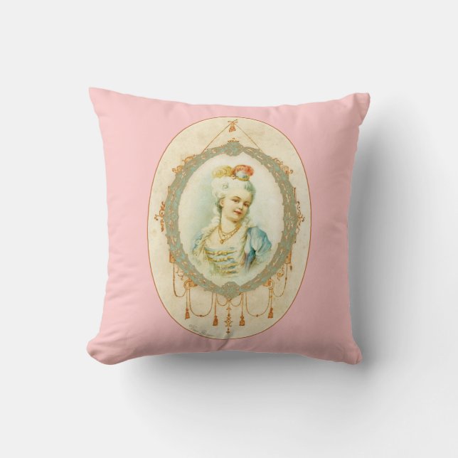 Young Marie Antoinette Portrait Kissen (Vorderseite)