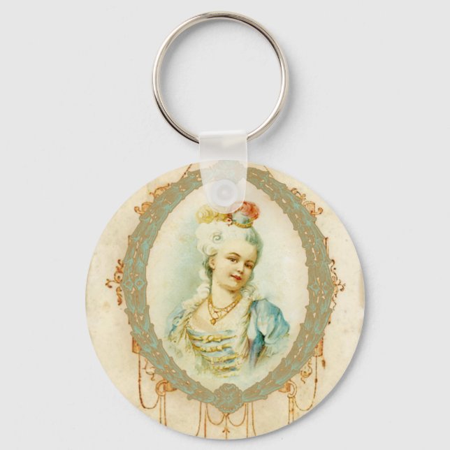Young Marie Antoinette Schlüsselanhänger (Vorderseite)