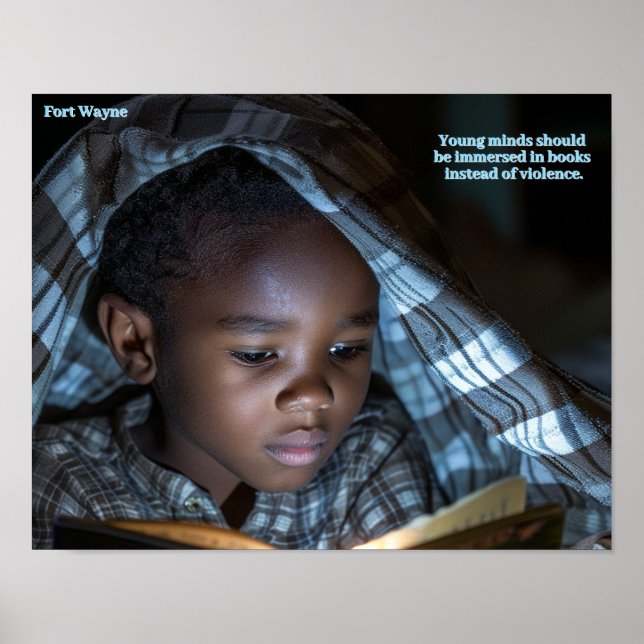 Young Minds Fort Wayne Poster (Individualisieren S (Vorne)