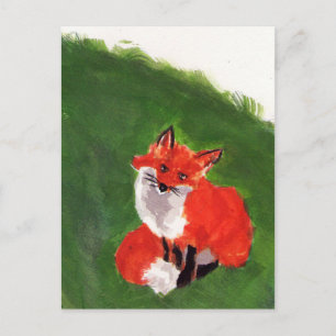 Young Mr. Fox Postkarte