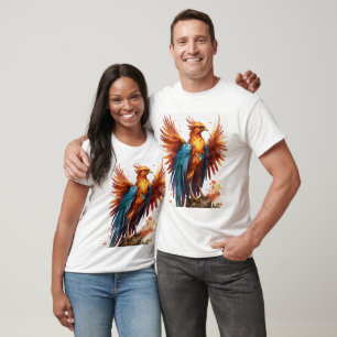 "Young Phoenix: Rebirth in Bloom T - Shirt" T-Shirt